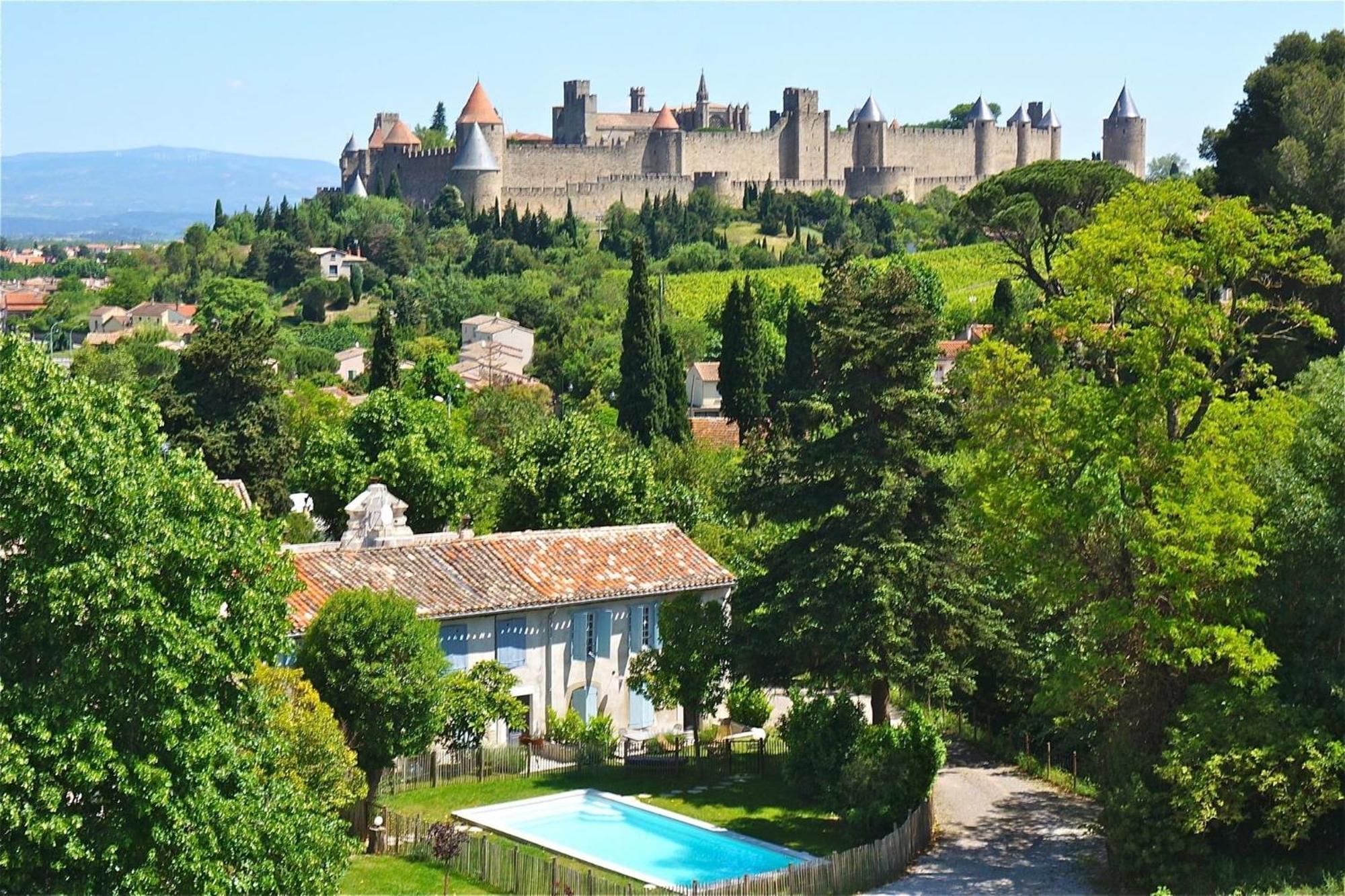 L'Oree De La Cite Villa Carcassonne Dış mekan fotoğraf