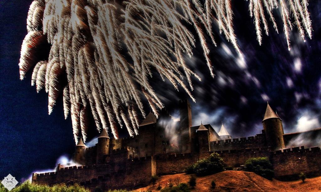 L'Oree De La Cite Villa Carcassonne Dış mekan fotoğraf